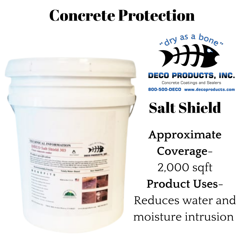 Deco Web Salt Shield 303 File a flyer for "Salt Shield" a concrete protector